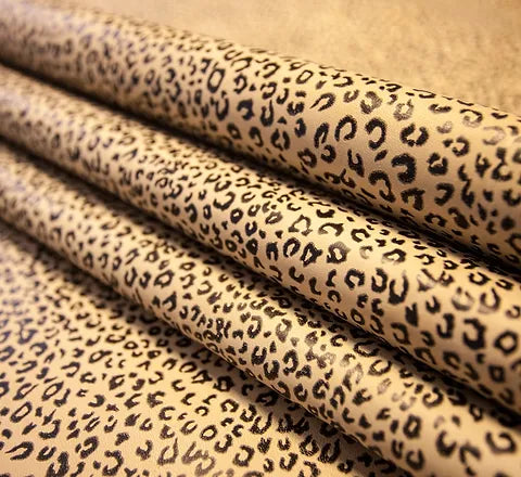 Printed leather