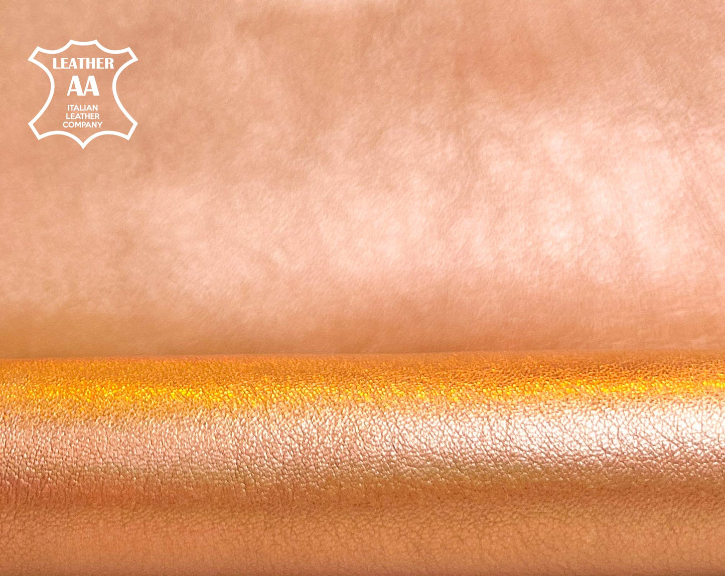 Metallic Rose Gold Lambskin 0.7mm/1.75oz / 1442