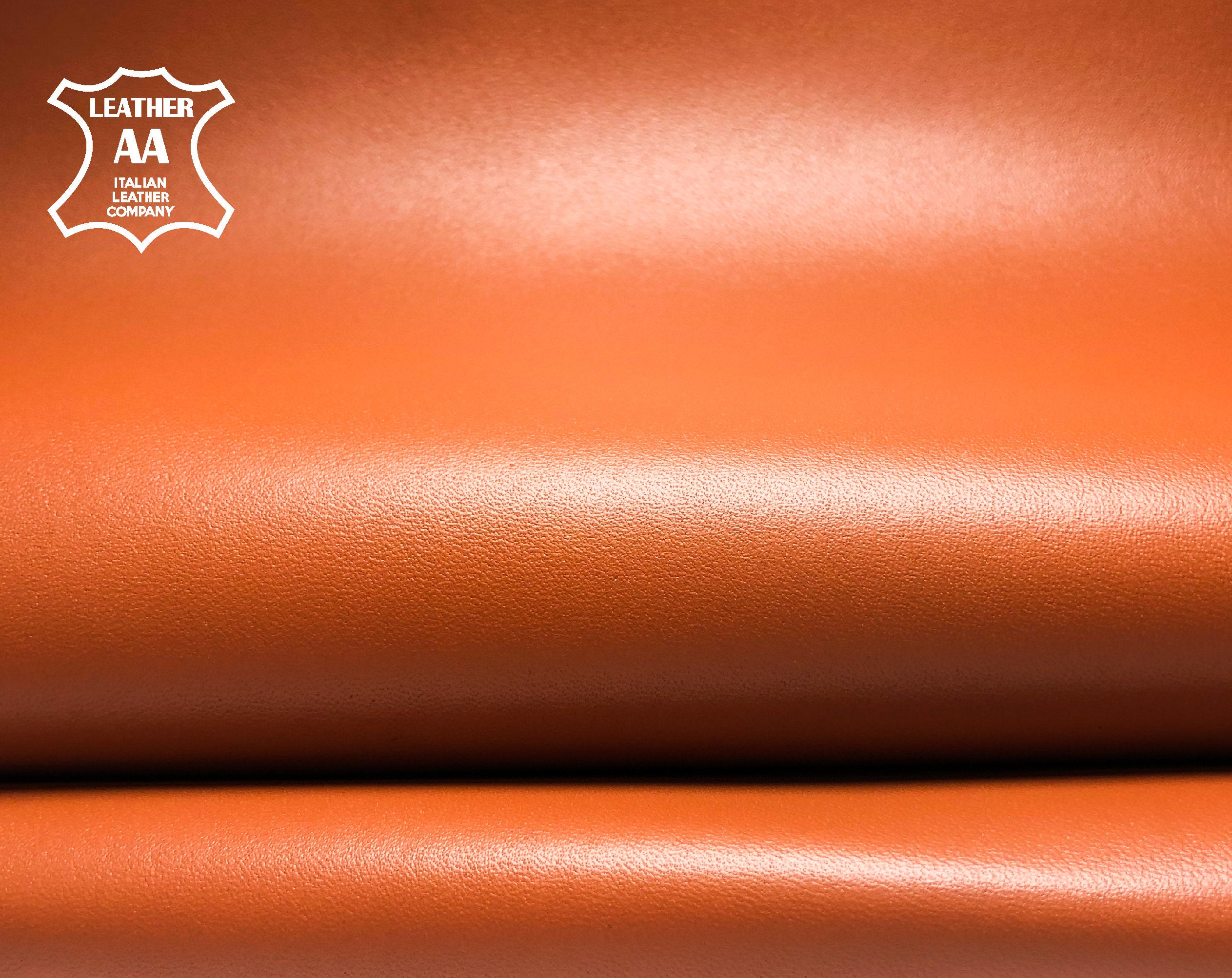 Brick Orange Lambskin Leather 0.9mm/2.25oz / AUTUMN GLAZE 999