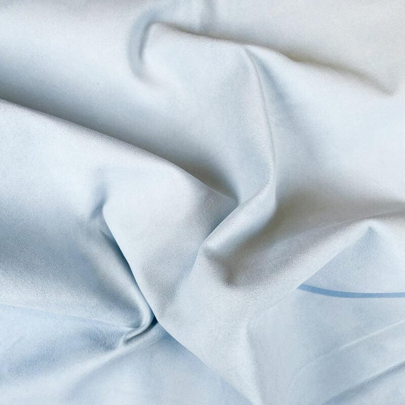 Light Blue Suede Lambskin Thin 0.5mm/1.25oz / BABY BLUE 1371