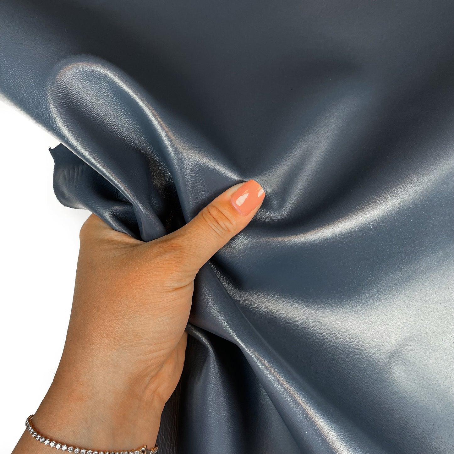 Dark Blue Lambskin Leather 0.8mm/2oz / NAVY BLAZER 472