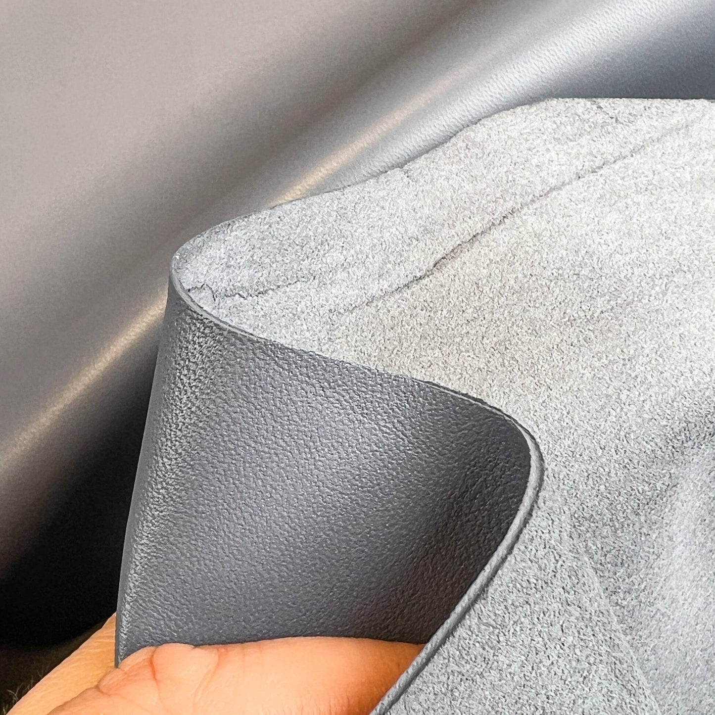 Blue Gray Lambskin 0.8mm/2oz / STRATOSPHERE GRAY 857