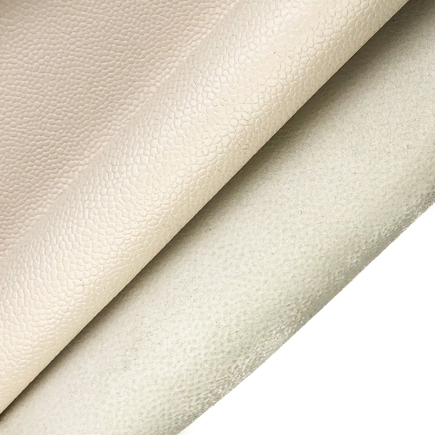 Milk White Textured Lambskin 1.0mm/2.5oz / MILKY WHITE PEBBLED 922