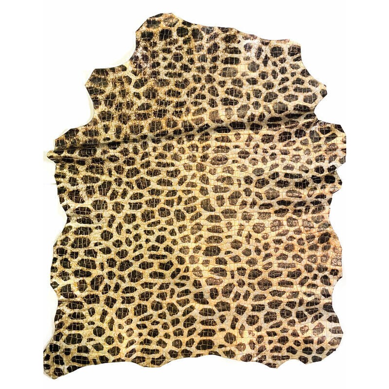 Spotty Crocodile Lambskin With Print 1.0mm/2.5oz / SPOTTY CROCODILE 1272