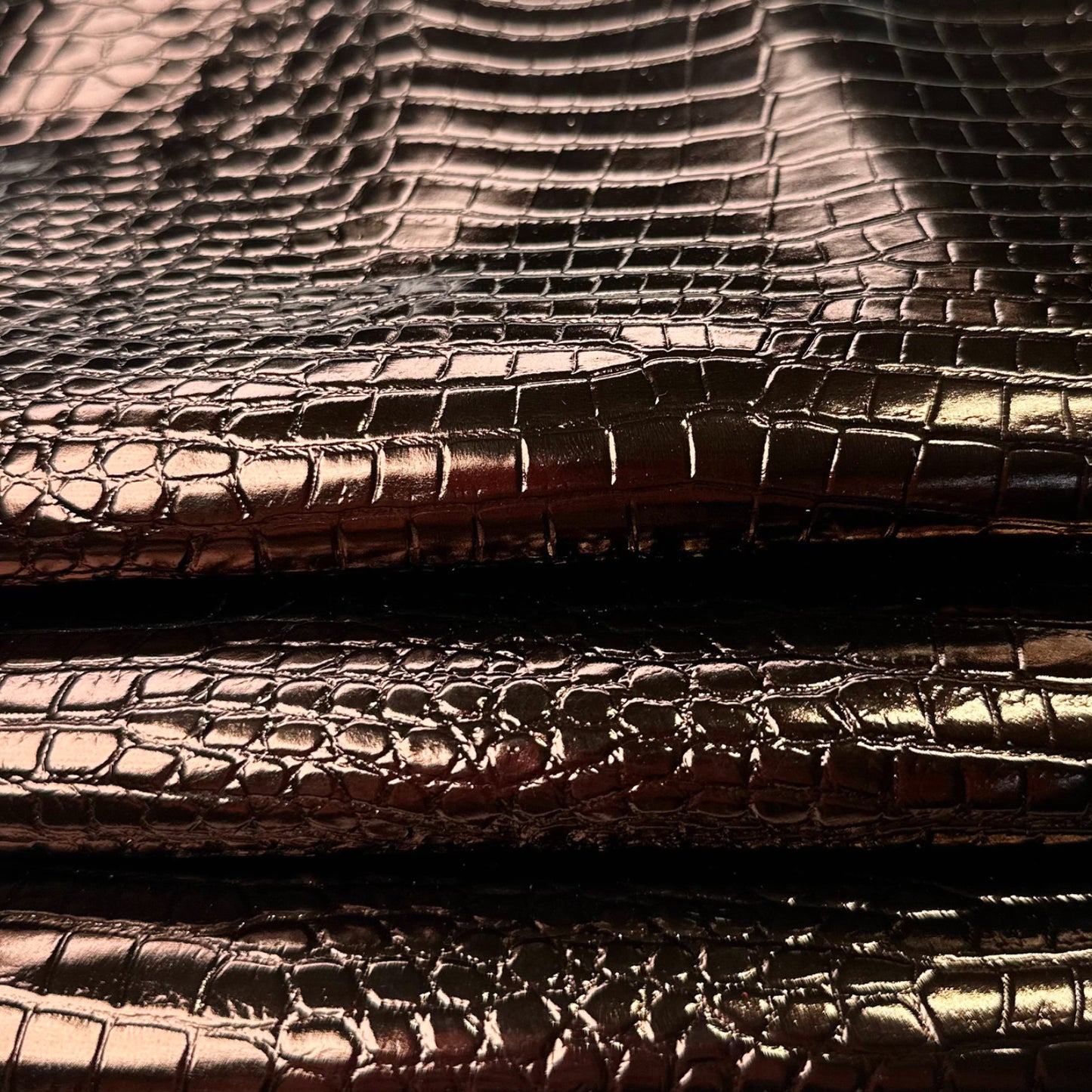 Metallic Bronze Lambskin Leather Sheets 1.1mm//2.75oz Chocholate 1662