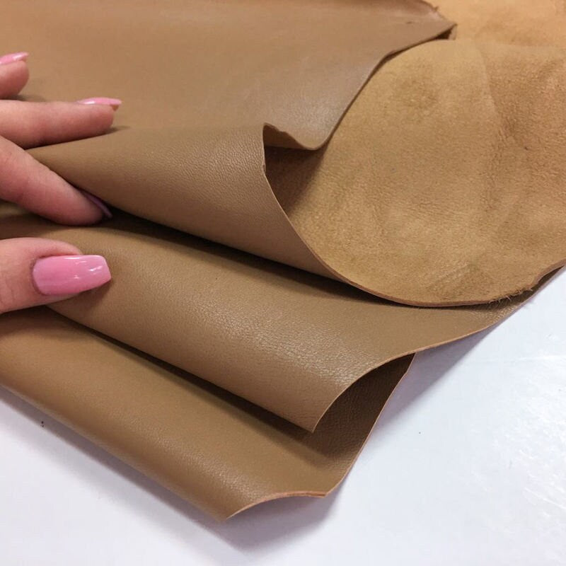 Brown Lambskin Leather 0.8mm/2oz / INDIAN TAN 322