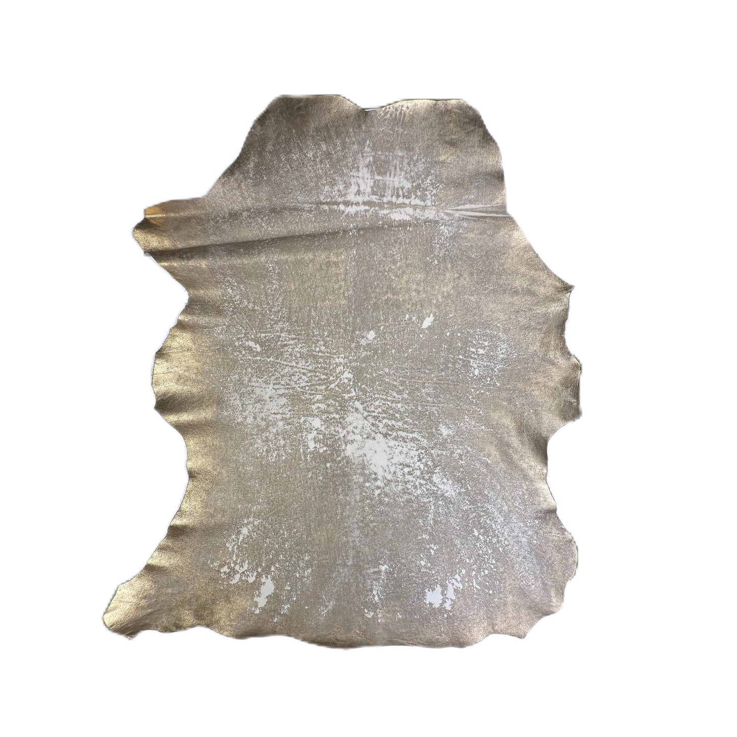 Metallic Gold Lambskin With Light Beige Undertones And A Vintage, Distressed Look 1.2-1.3mm//3-3.25oz