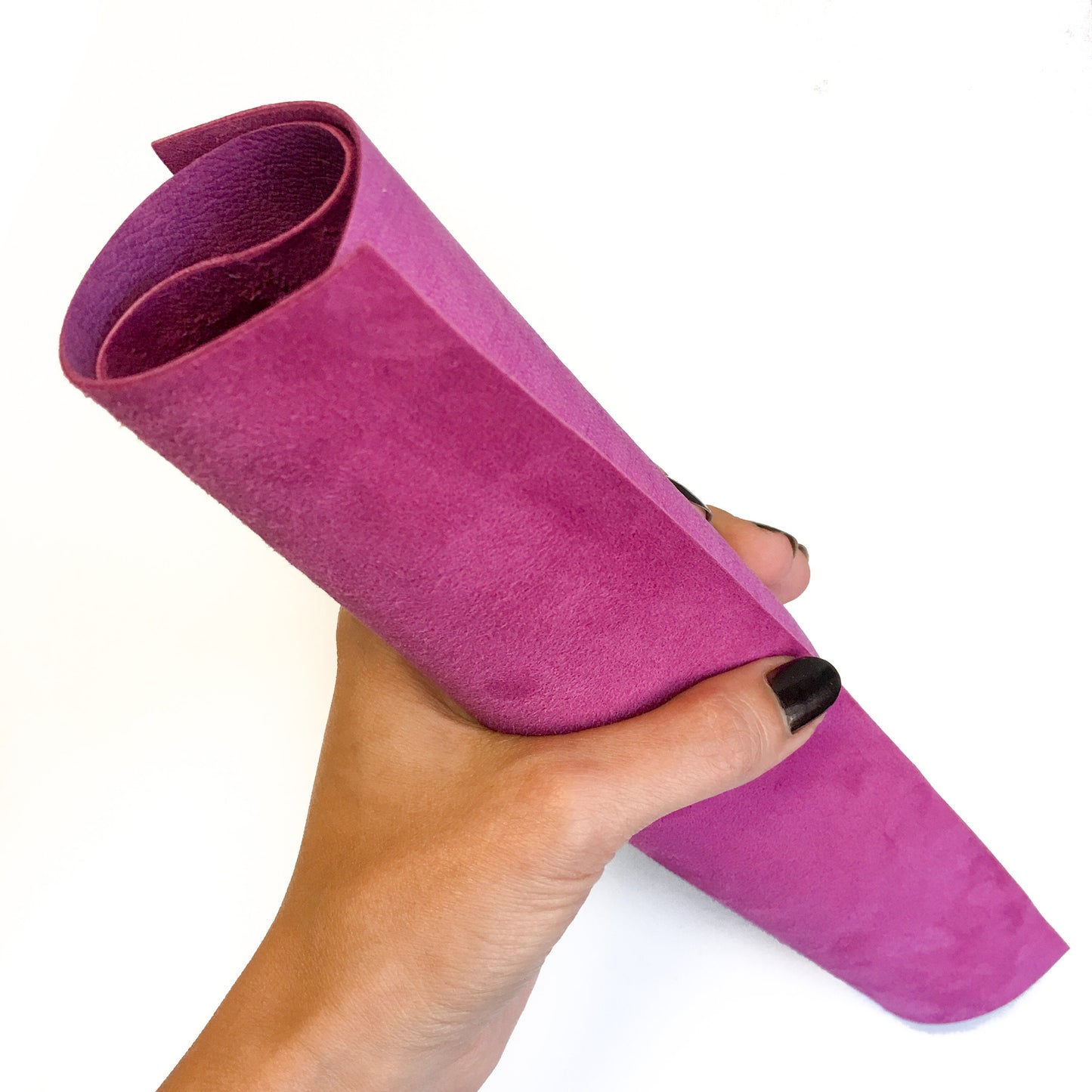 Purple Suede Lambskin Sheets 2oz/0.8mm / VIVID VIOLA 402