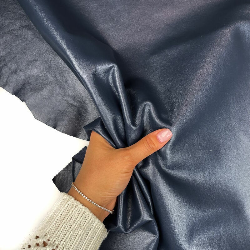 Dark Denim Blue Lambskin 0.8mm/2oz / MOOD INDIGO 1359