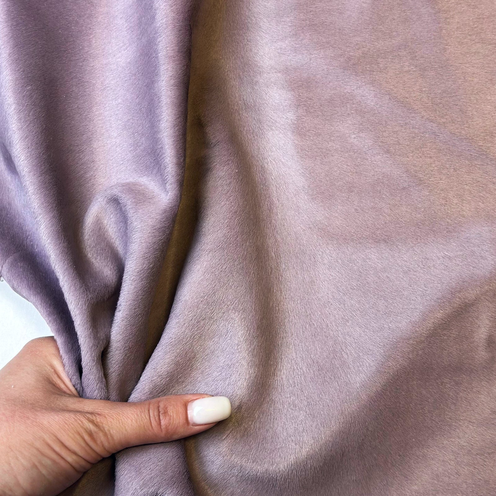 Lilac Pony Leather Fur Leather 0.9mm//2.25oz Lavender Pony 1599