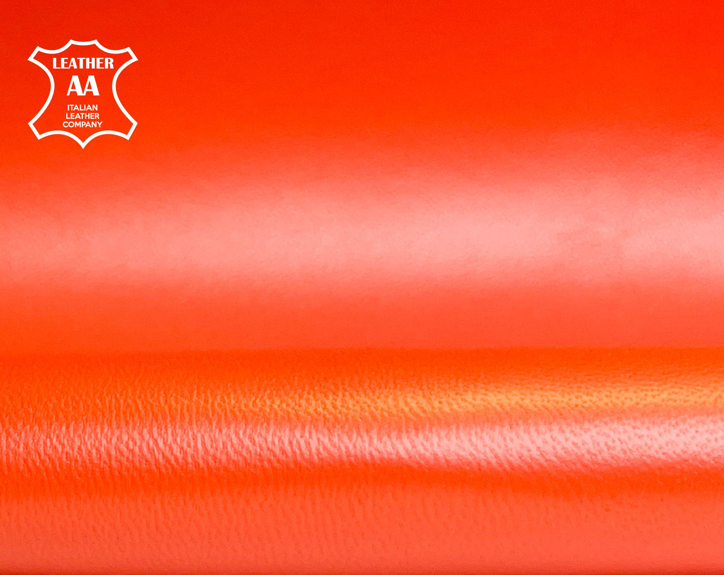 Bright Orange Lambskin Leather 0.9mm/2.25oz / ORANGE SATIN 570