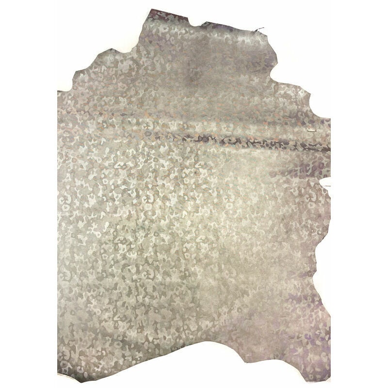 Reflective Camouflage Lambskin Hides 0.7-0.8mm/1.75-2oz / COLORFUL CAMOUFLAGE 1268