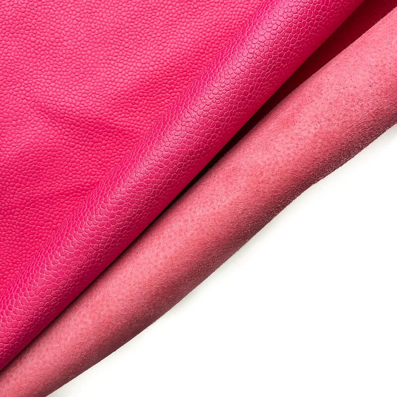 Pink Raspberry Pebbled Lambskin 1.2mm/3oz / PINK SORBET 906