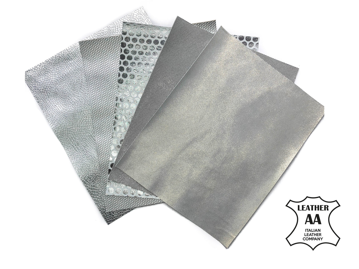 Silver Lambskin 8x10in Sheets 0.8-1.1mm/2 - 2.75oz