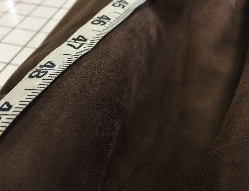 Deep Brown Suede 0.9mm/2.25oz / COLATE 275