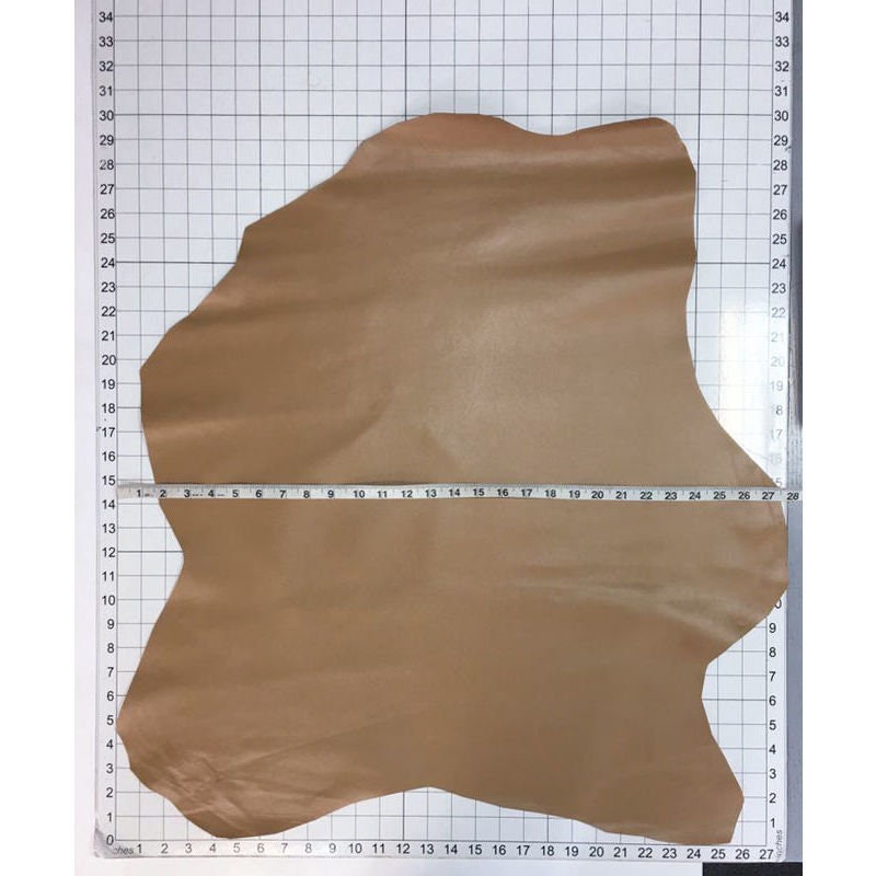 Brown Lambskin Leather 0.8mm/2oz / INDIAN TAN 322