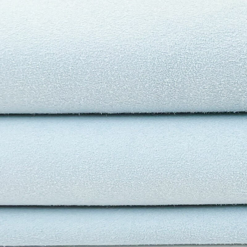 Light Blue Suede Lambskin Thin 0.5mm/1.25oz / BABY BLUE 1371