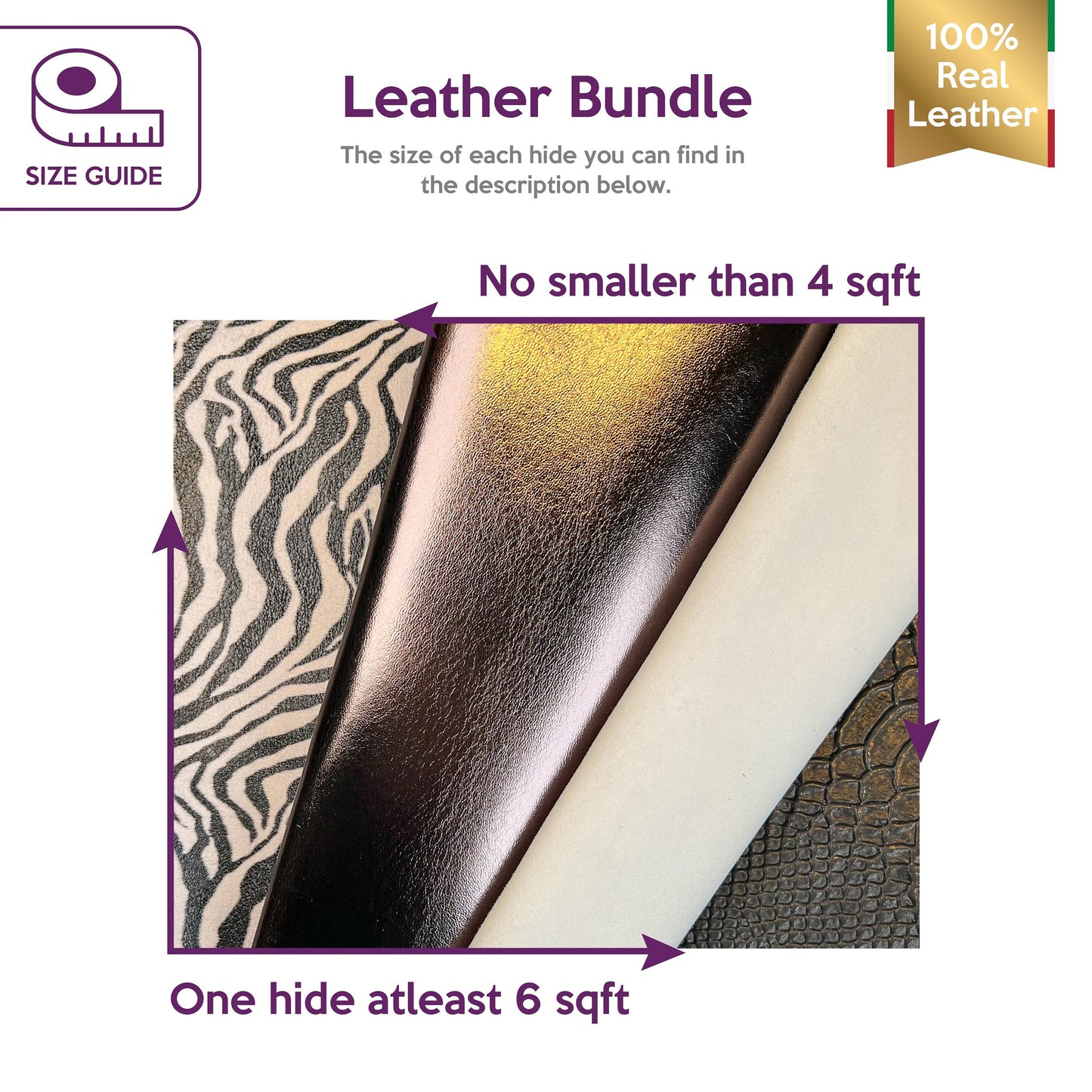 Zebra Natural Tone Off White Suede Snake Animal Embossing Bundle of 4