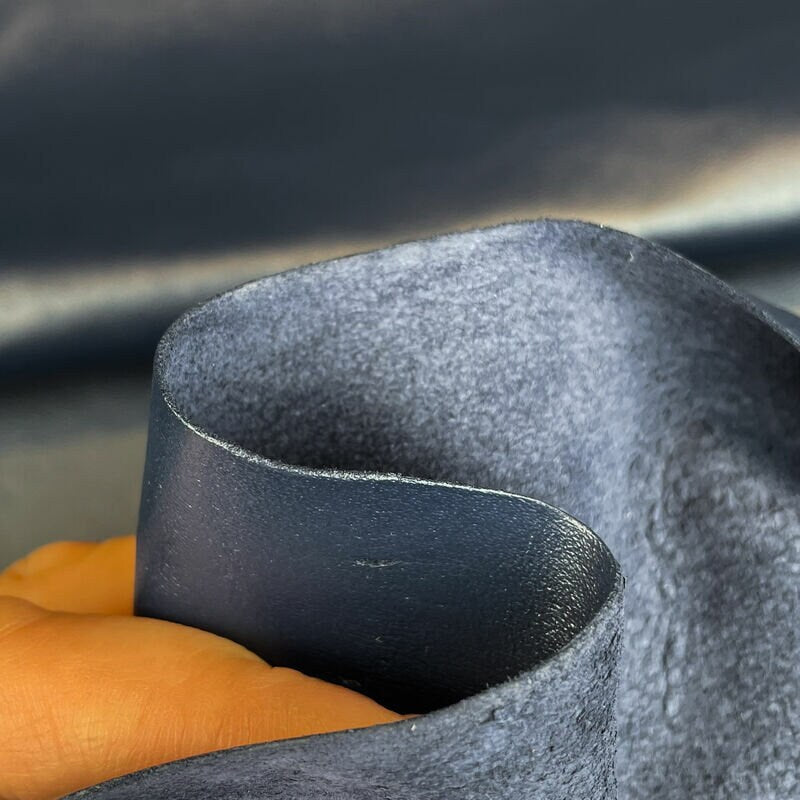 Dark Denim Blue Lambskin 0.8mm/2oz / MOOD INDIGO 1359
