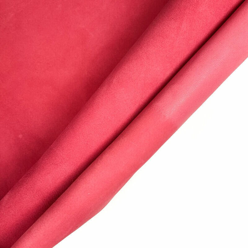 Warm Classic Pink Suede Lambskin 0.9mm/2.25oz / RASPBERRY WINE 1224