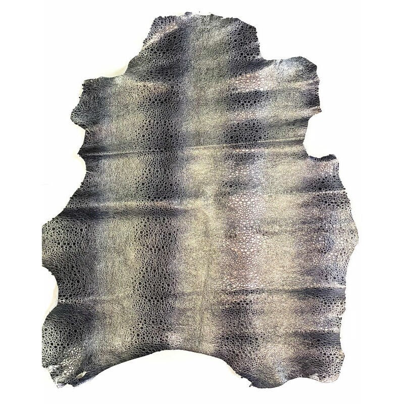 Wrinkled Chameleon Lambskin Leather 0.7-0.8mm/1.75-2 oz / CHAMELEON 1277