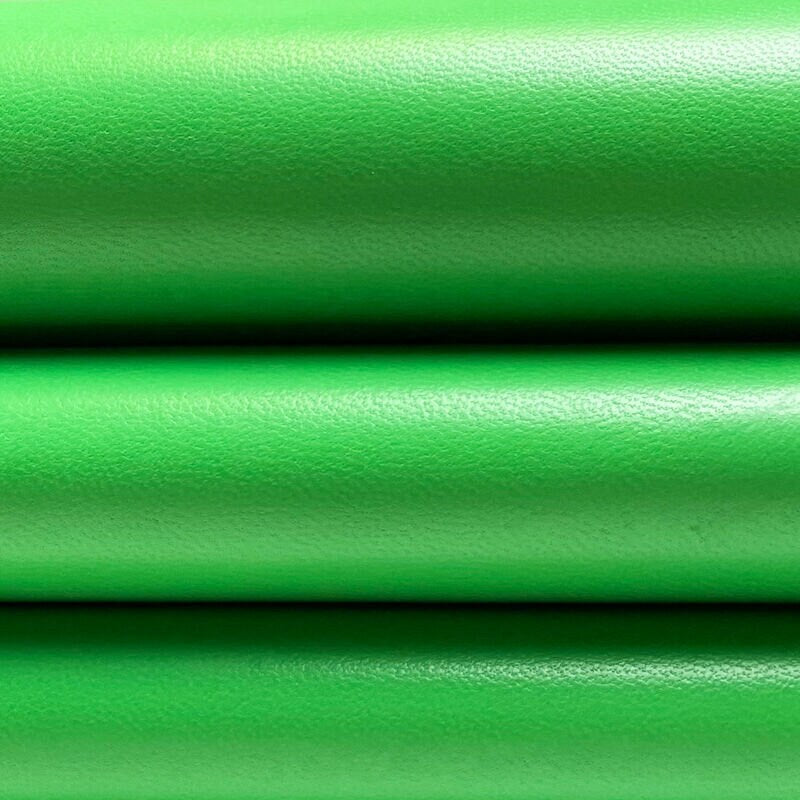Bright Green Lambskin Leather 0.8mm/2oz / POISON GREEN 1248