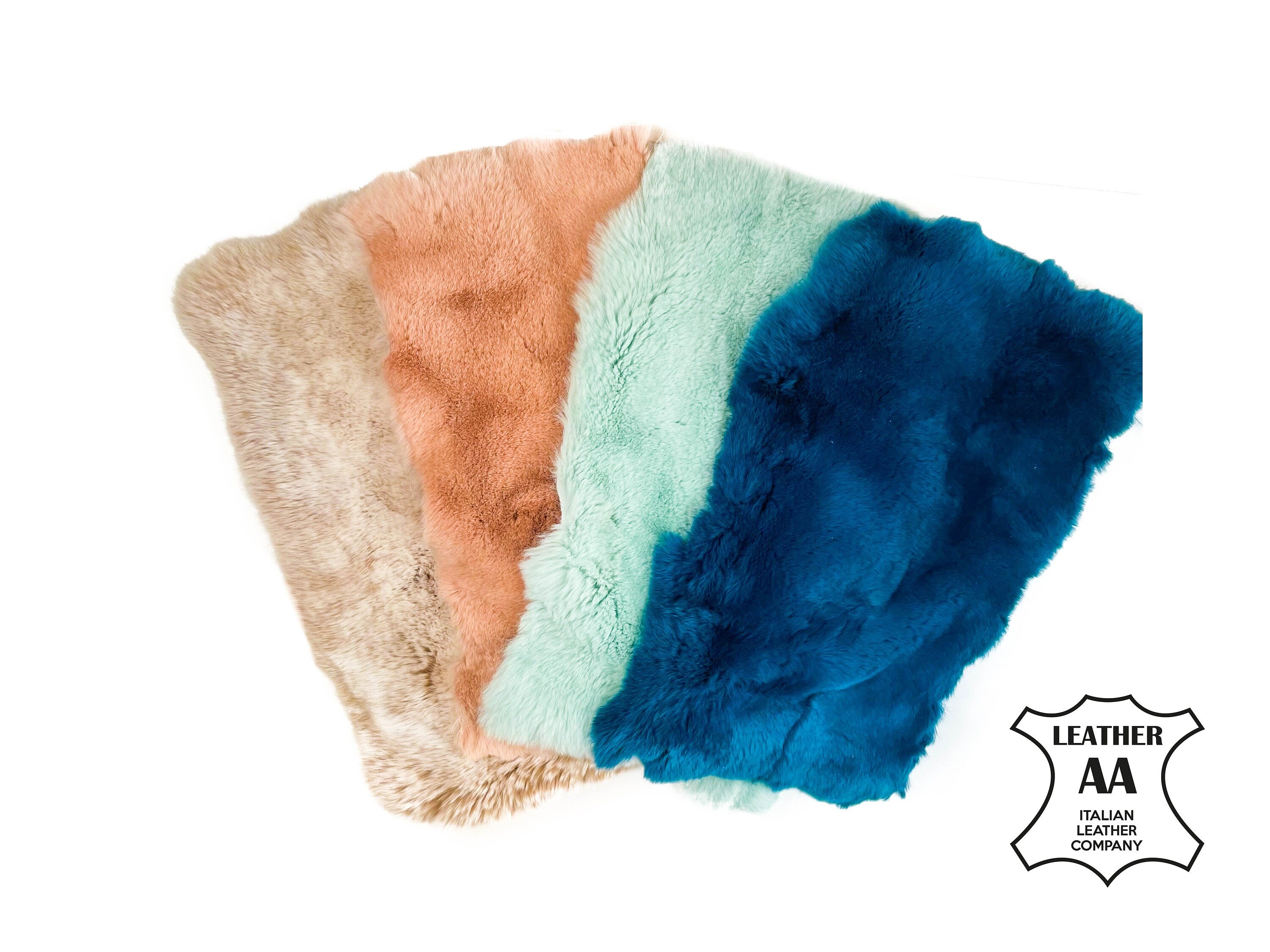 Rex Rabbit Fur Sheets Chinchilla & Rabbit Luxury Fur Leather
