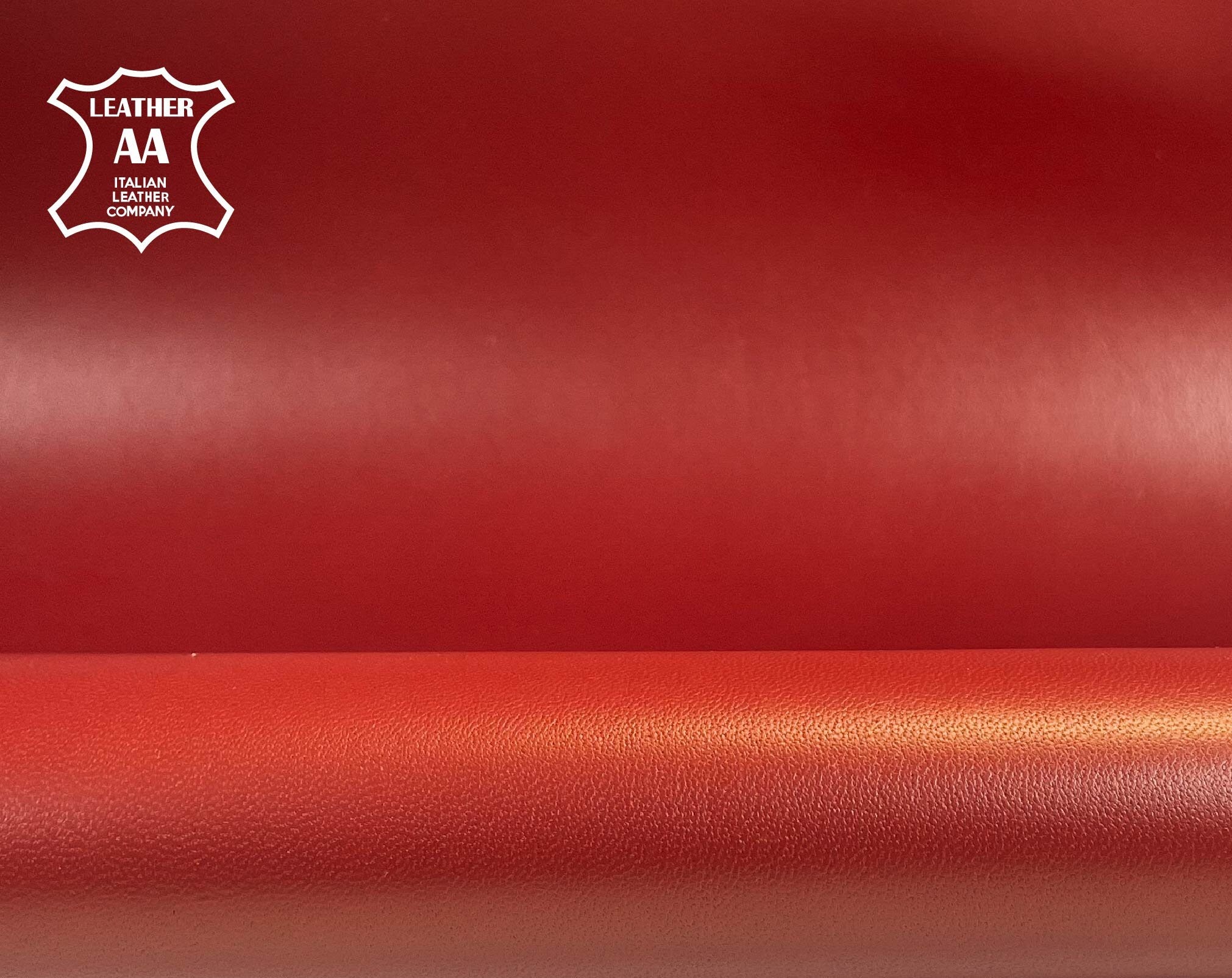 Dark Red Lambskin Leather 0.9mm/2.25oz / RED PEAR 223
