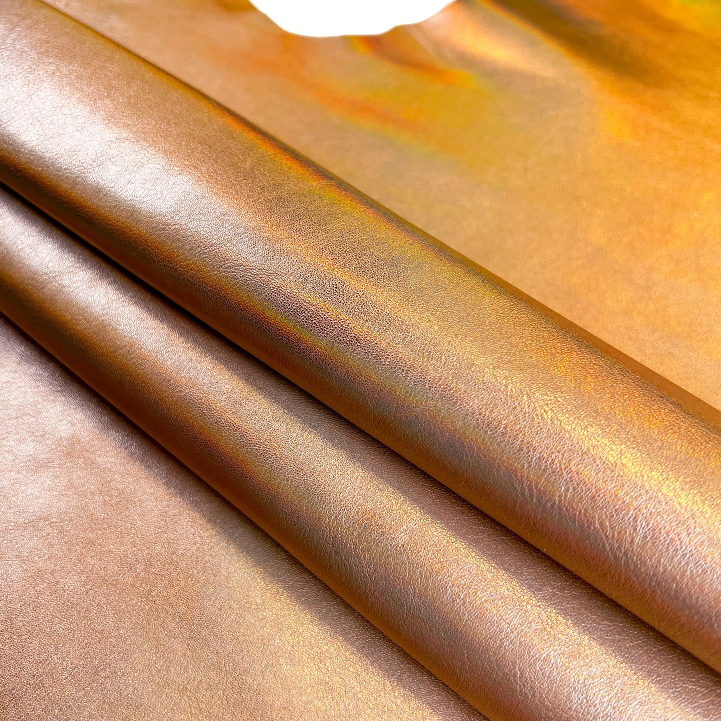 Metallic Rose Gold Lambskin 0.7mm/1.75oz / 1442