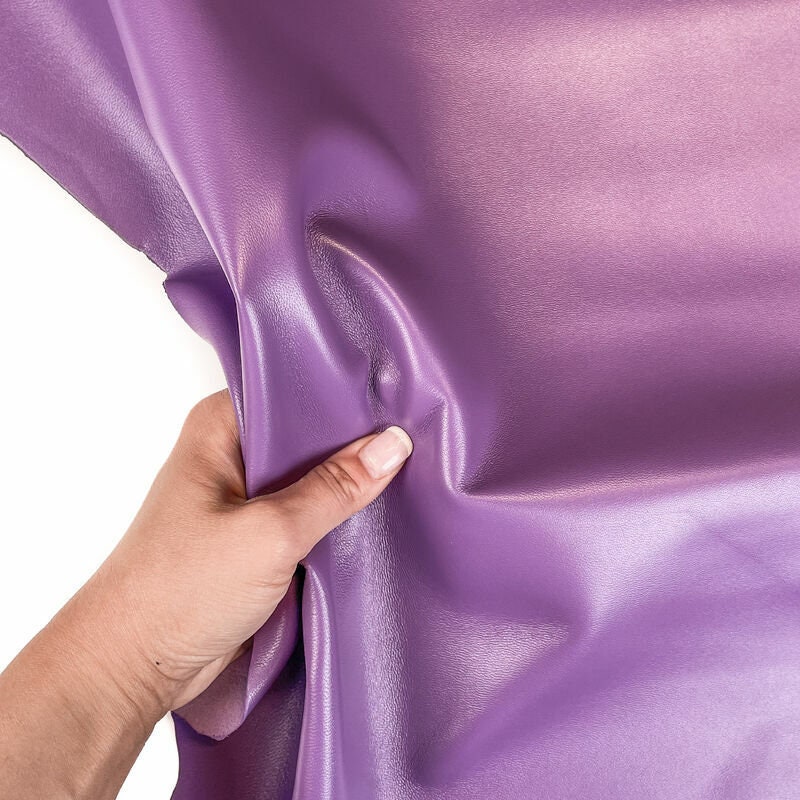 Violet Lambskin Leather Hides 1.0mm/ 2.5oz / PURPLE HEART 1370