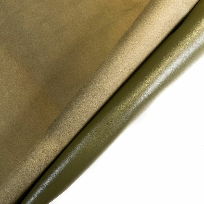 Moss Green Lambskin Leather 0.9mm2.25oz / MILITARY OLIVE 1327