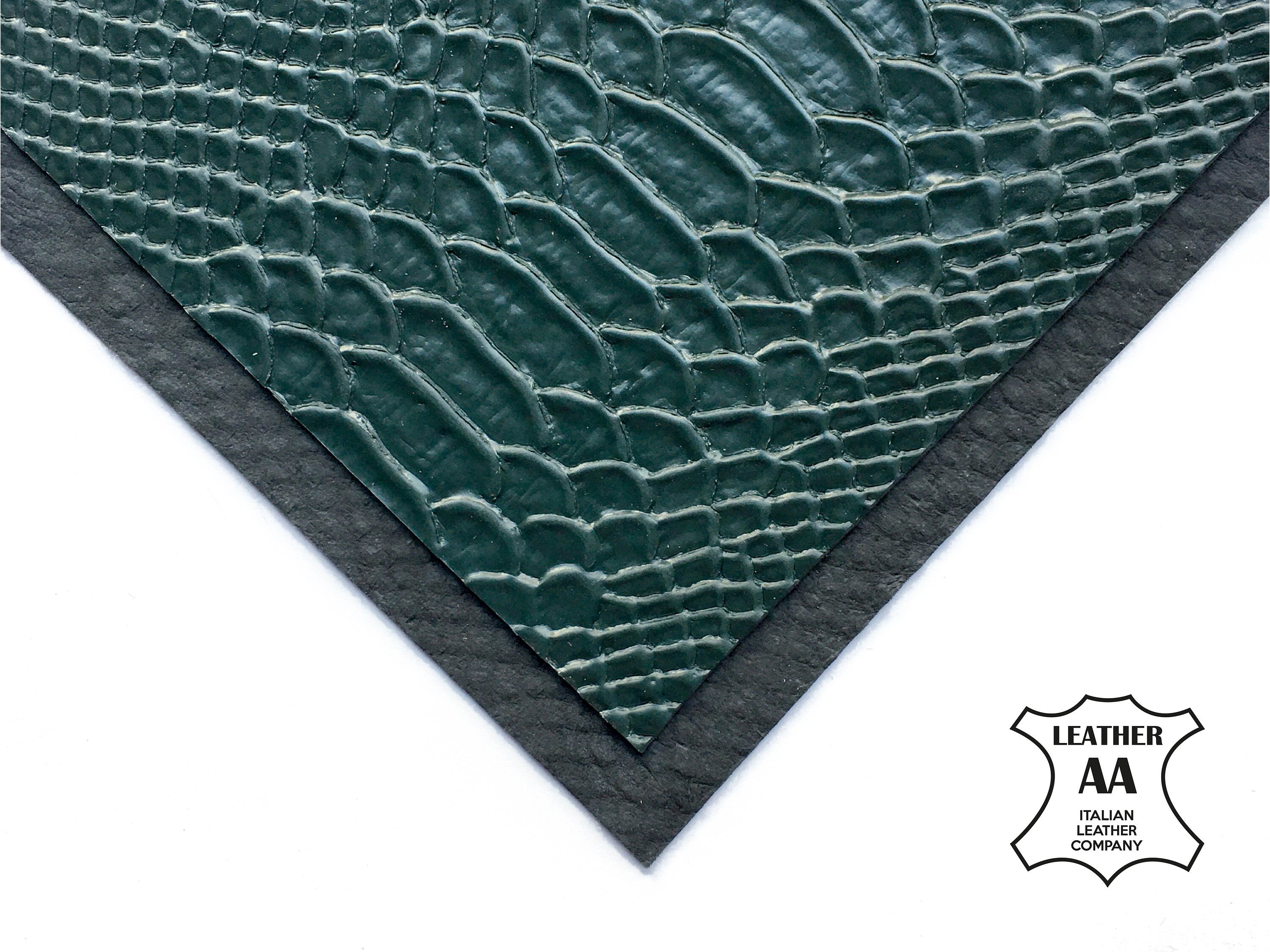 Green Lambskin Sheets With Print 2oz/0.8mm / PONDEROSA SNAKE 855