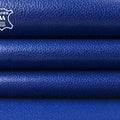 Dark Blue Pebbled Lambskin 1mm/2.5oz TEXTURED SODALITE 842