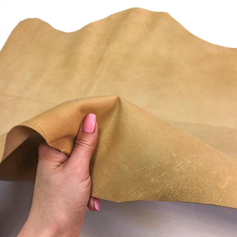 Brown Lambskin Leather 0.8mm/2oz / INDIAN TAN 322