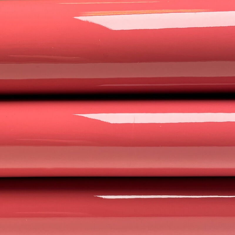 Rose Red Color Patent Leather Thick 1.0mm/2.5oz / CRANBERRY PATENT 1103