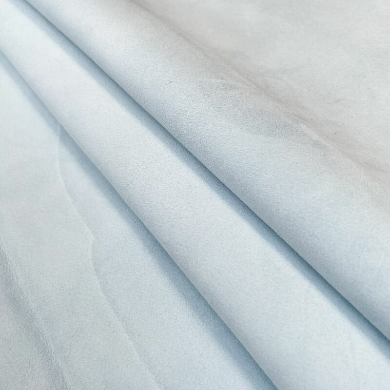Light Blue Suede Lambskin Thin 0.5mm/1.25oz / BABY BLUE 1371