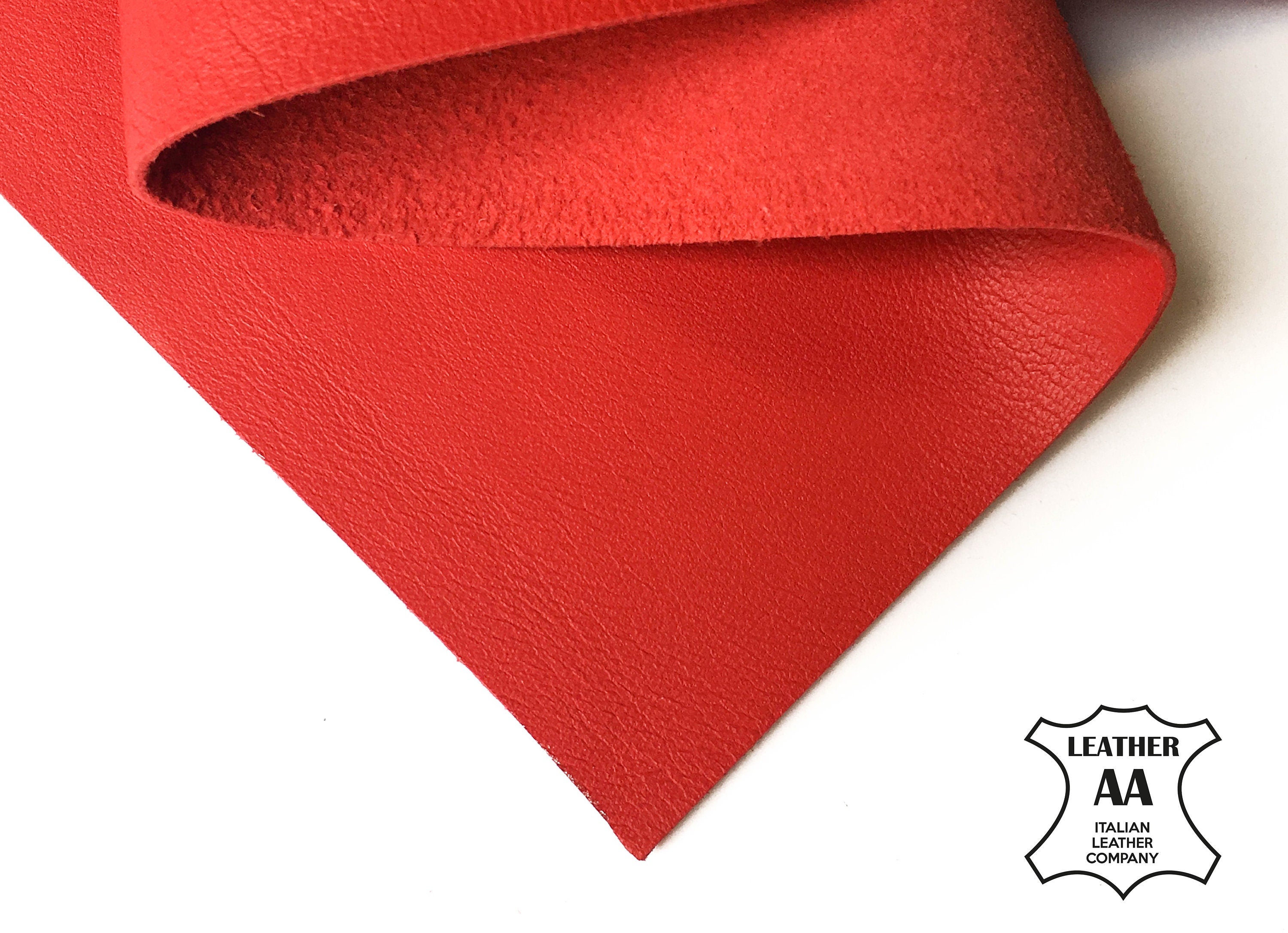 Red Leather Sheets 2oz/0.8mm / MARS RED 26