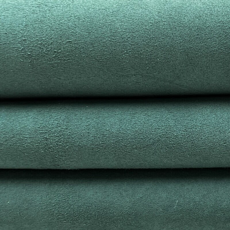 Dusty Green Moss Suede Lambskin 0.9mm/2.25oz / TAPESTRY 1223