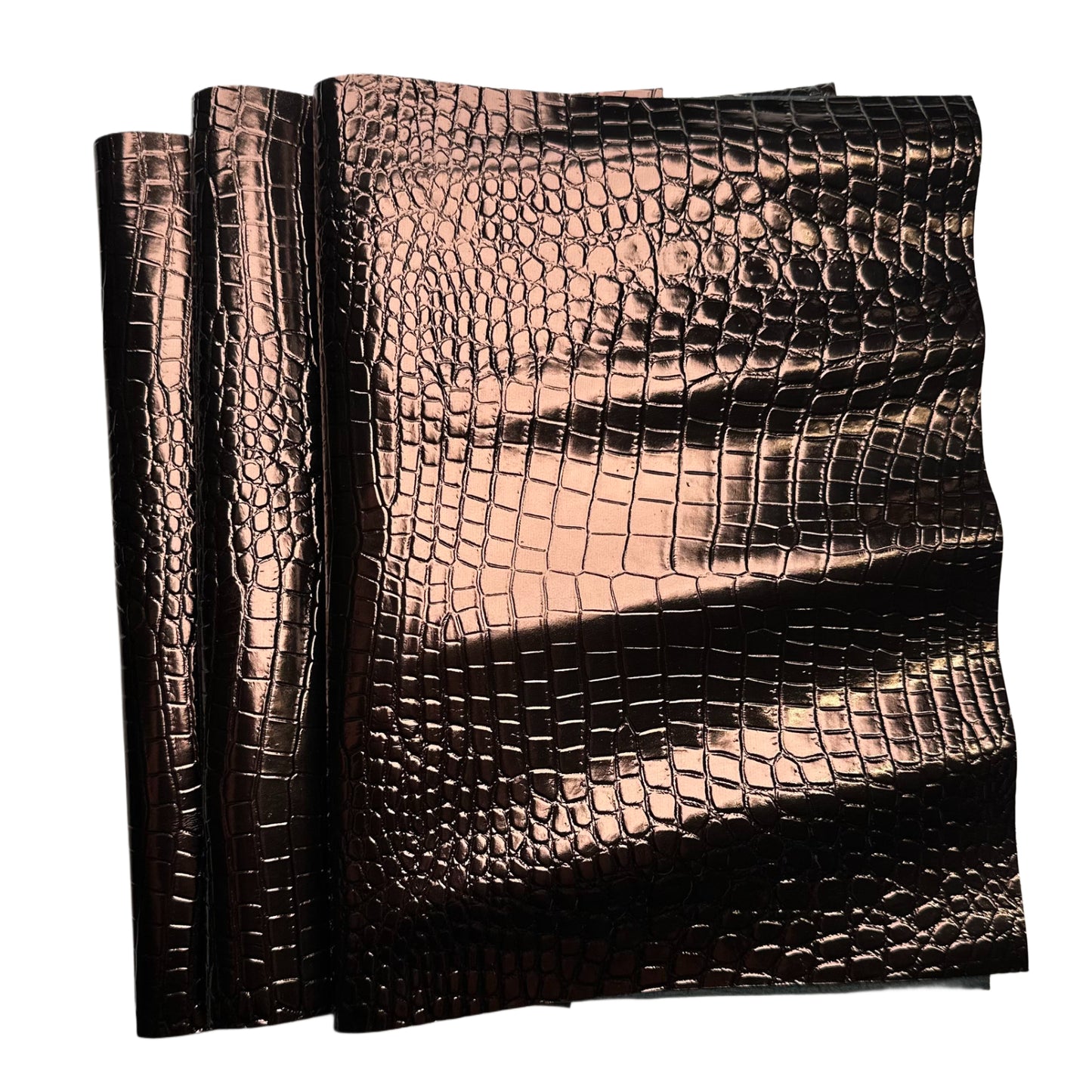 Metallic Bronze Lambskin Leather Sheets 1.1mm//2.75oz Chocholate 1662