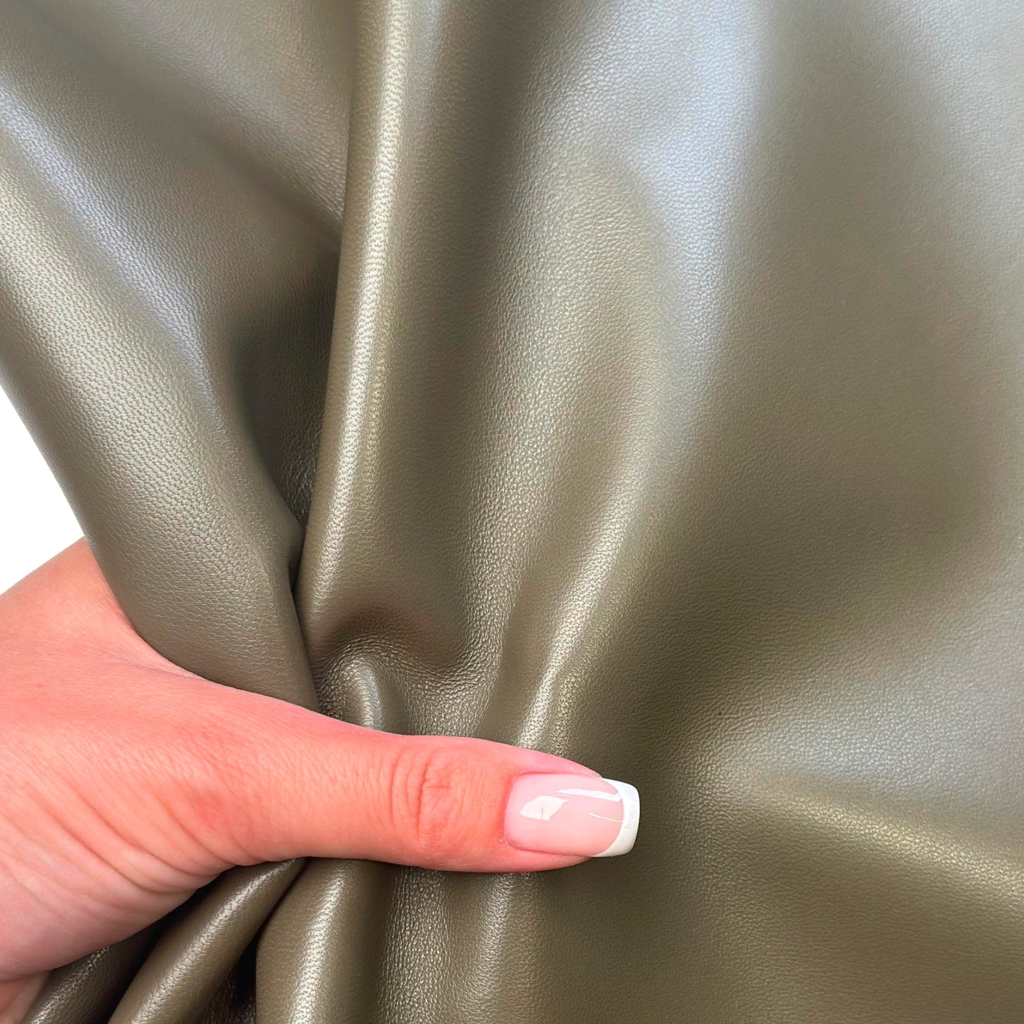 Khaki Green Lambskin Leather 0.9mm//2.25oz KHAKI 1645