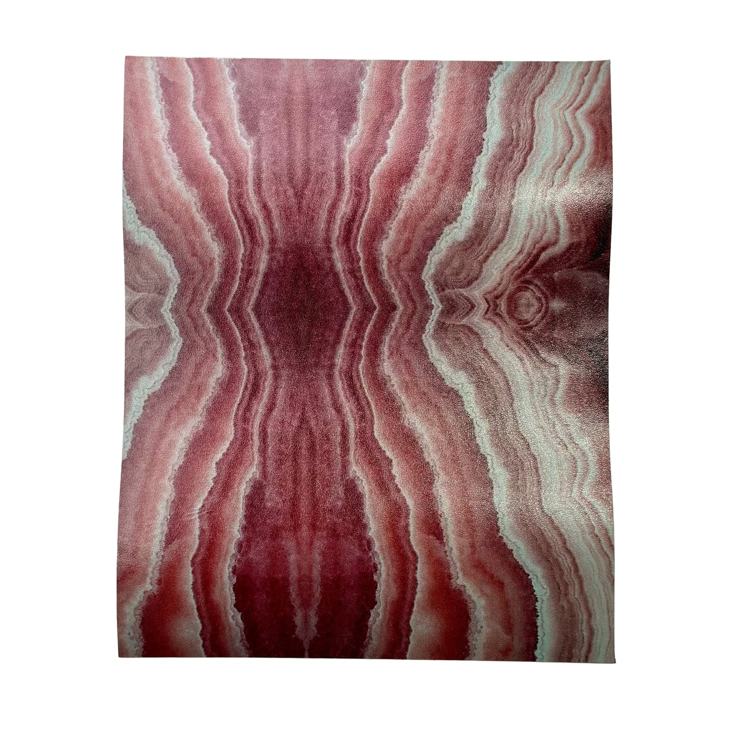 Unique Pink Patterned Lambskin Leather Sheets 1.6mm//4oz