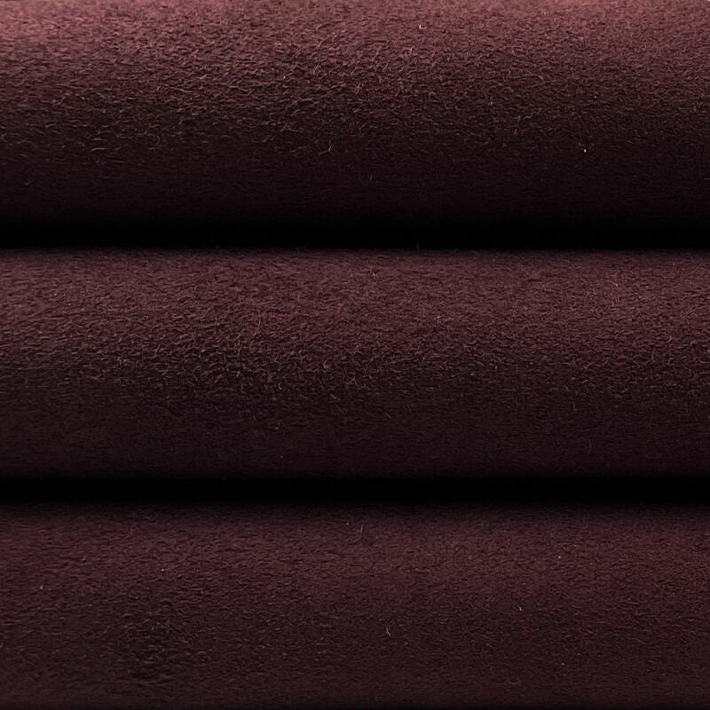 Dark Burgundy Suede With Brown Hue 1.2mm/3oz / DARK RUM RASIN 1297