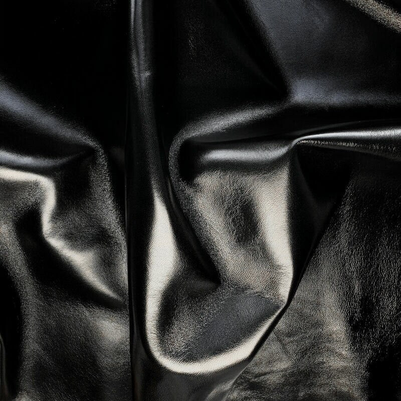 Super Shiny Black Lambskin 0.8mm/2oz / MEGA SHINY BLACK 945