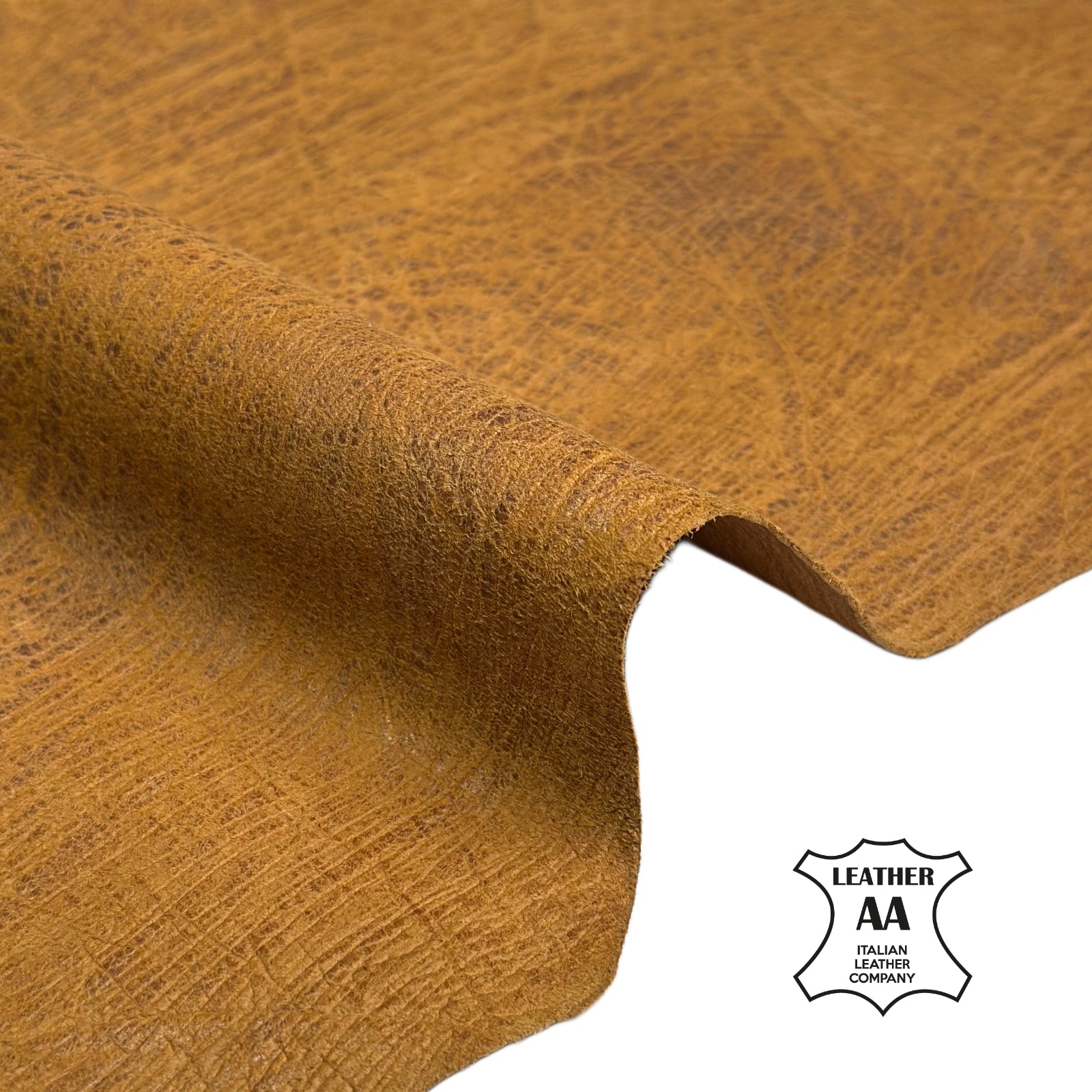 Vintage Mustard Lambskin 1.3mm Mustard 1708