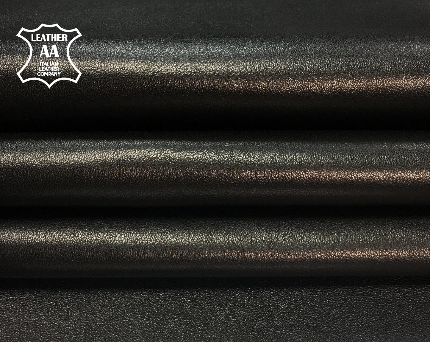 Black Lambskin Leather 2.25oz/0.9mm / Black LODGE 529
