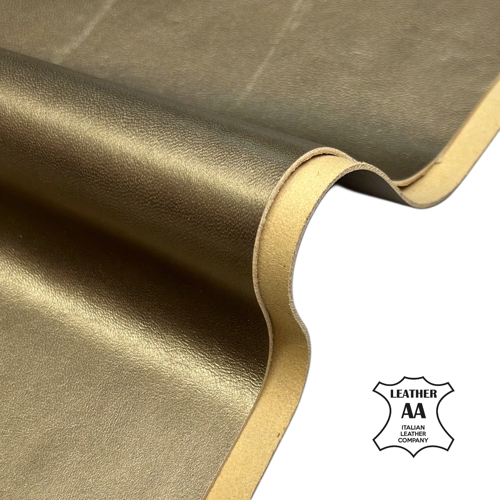 Dark Gold Metallic Lambskin Sheets Matte Finish 0.9mm//2.25oz Golden 1723