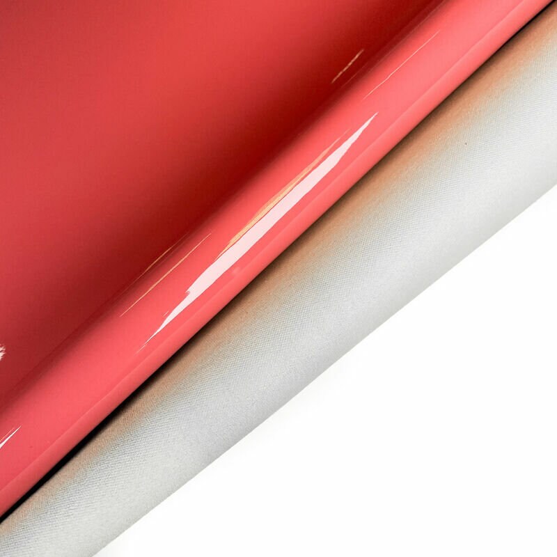 Rose Red Color Patent Leather Thick 1.0mm/2.5oz / CRANBERRY PATENT 1103