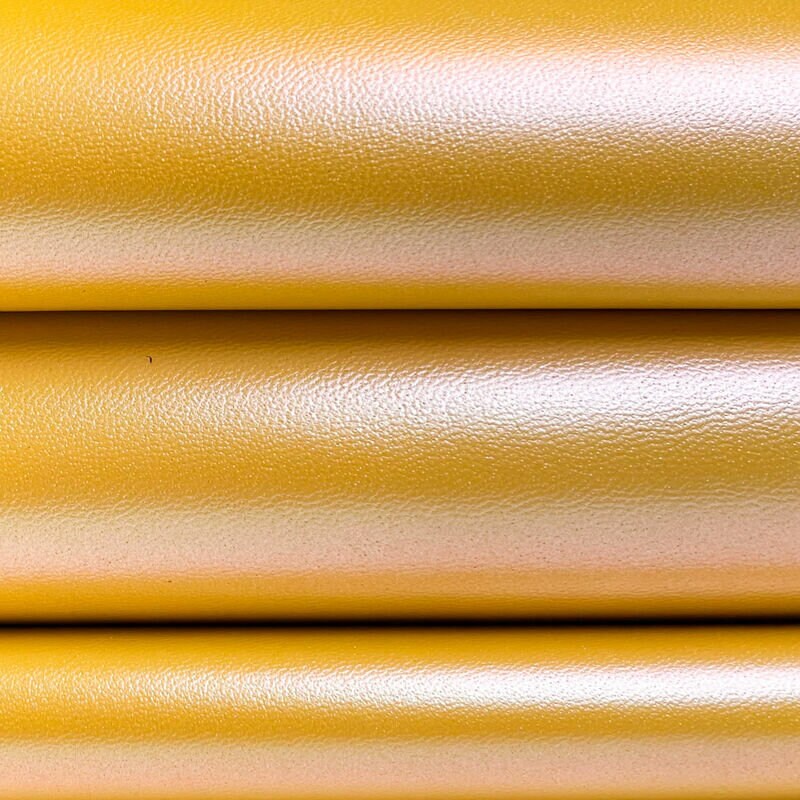 Sunny Yellow Perlamuter Lambskin 1.0mm/2.25oz / YELLOW PERLAMUTER 1173