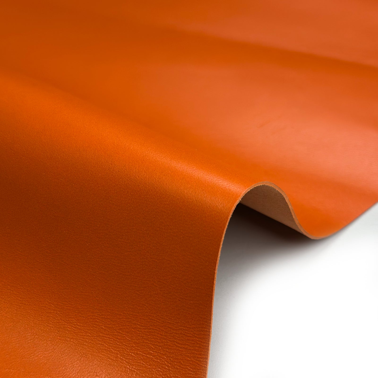 Orange Lambskin Leather 0.9mm // 2.25oz SOLARA 1678