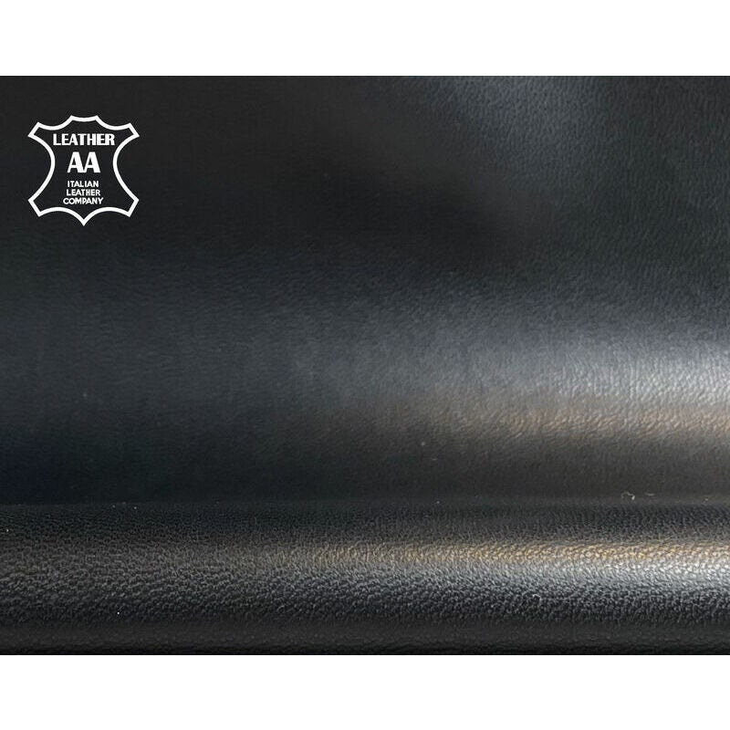 Black Thin Lambskin Leather 0.5mm/1.25oz / THIN BLACK 1201